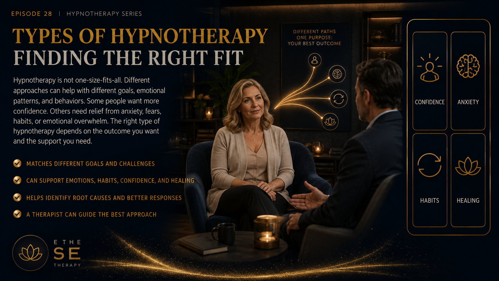 TYPES OF HYPNOTHERAPY: FINDING THE RIGHT FIT