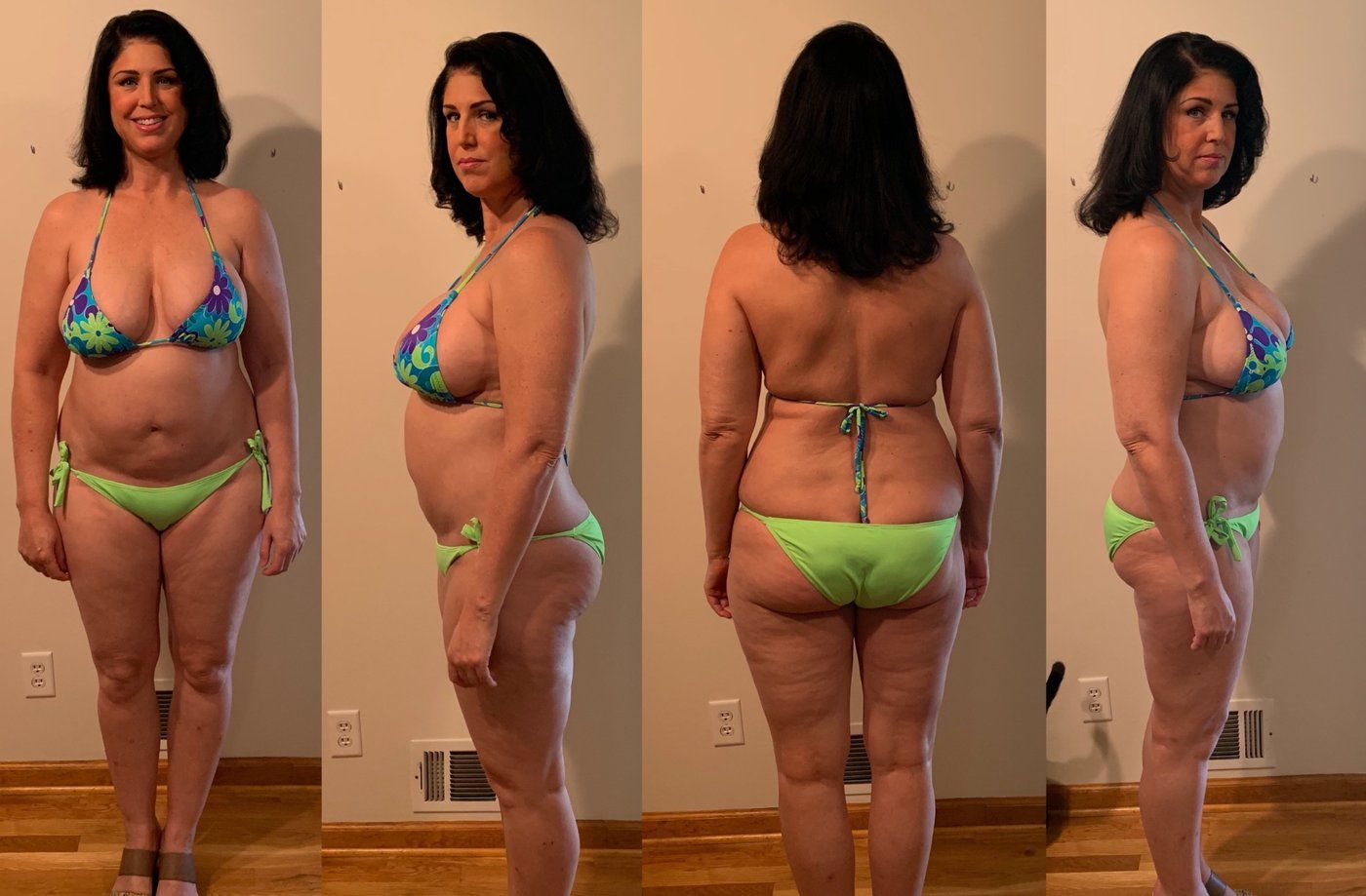 I took these myself, in a bathroom, the week before. I kept them.